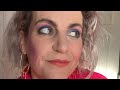 1980s style makeup