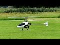 Rc  500er  collective pitch coaxial helicopter   demo flight