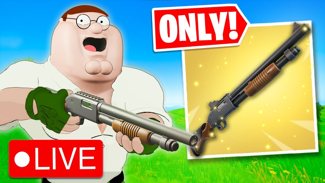 Peter Griffin's Hammer Pump Shotgun *ONLY* Challenge Fortnite