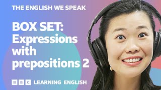 BOX SET: English vocabulary mega-class! 🤩 8 English 'expressions with prepositions 2' in 18 minutes!