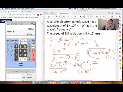 वीडियो: आप विद्युत चुम्बकीय विकिरण की गति की गणना कैसे करते हैं?