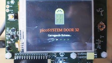 PIC32 FreeRTOS My RTOS picoSYSTEM DOOR 32  MultiTask  GOL + TCPIP + USB