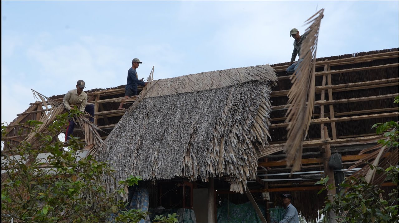 1795 год / Анонимный друг перекрывает крышу нового дома и празднует это событие вместе с художник...