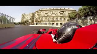 On-board Camera : Test Drive Baku Circuit [European GP]