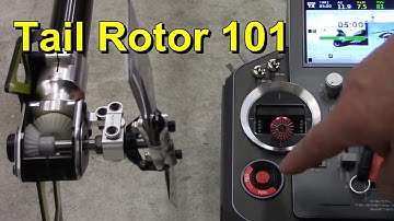 RC Helicopter Tail Rotor Setup