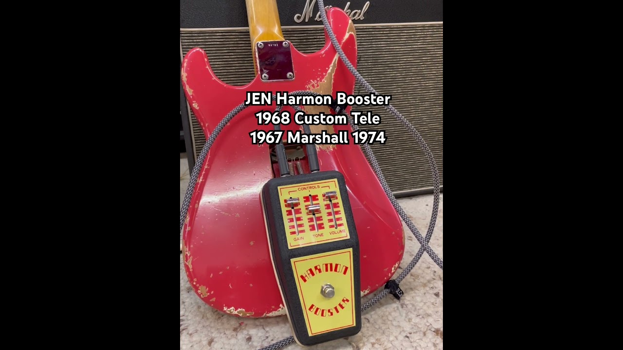 Using a 1968 Custom Telecaster with WIZZ pickups, 1967 Marshall model &bdquo;1974&ldquo;