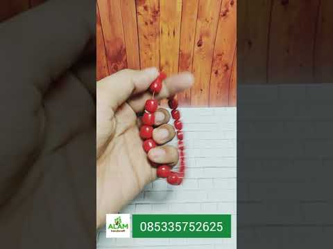 Gelang Koral Merah Marjan Tabung