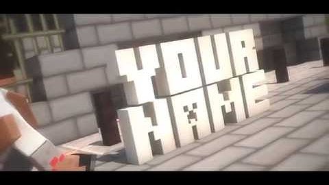 ¤ Minecraft Run Intro Template [ Cinema 4D & After Effects ] ¤ IT #24 ¤