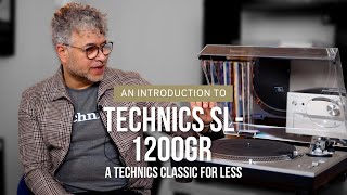 Technics Sl-1200Gr1210Gr A Classic Turntable For Less