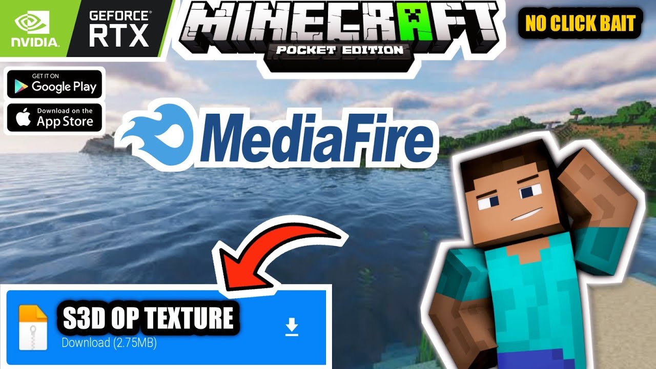 S3D texture pack for minecraft pe 2gb ram || minecraft realistic ...