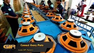 โรงงานผลิตลำโพง  GIP