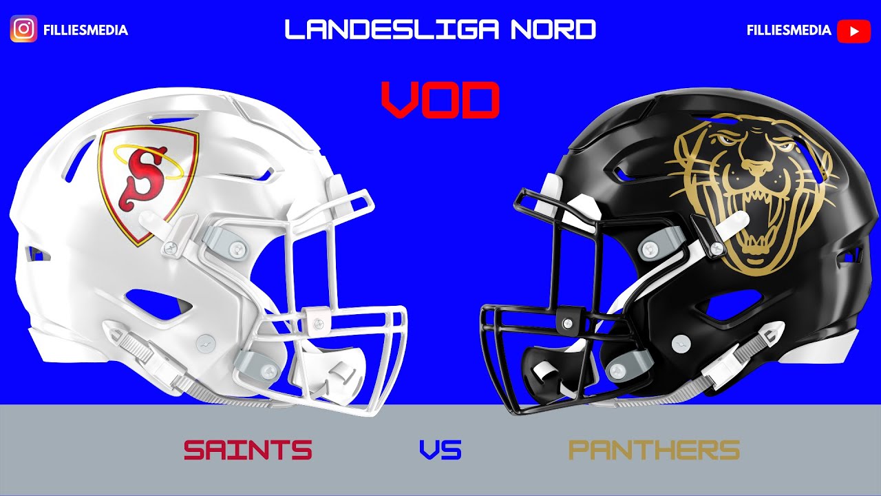 American Football LIVE | Heide Saints vs. Steinburg Panthers | Landesliga Nord