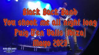 You shook me all night long (Directo 2023 Ibiza) - Black Back Band - AC/DC Tribute Band
