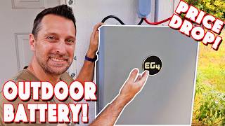EG4 Wall Mount Battery Outdoor Installation UL1973! (Tips When Adding To Server Rack Batteries)