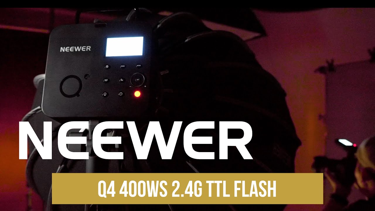 NEEWER Q4 400Ws Studio Flash Outdoor Strobe 2.4G
