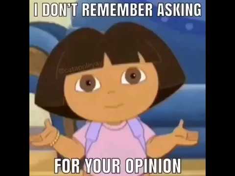 hola soy dora can you find where i asked meme (I don't remember asking ...