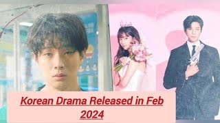 kdramas released in Feb 2024