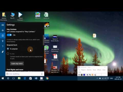 Windows 10 Tips And Tricks How To Have Cortana Respond Better To Your Voice Commands With Learn My V