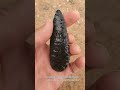 #1 Apache Tear Arrowhead #nature #crystals #wildlife #flintknapping #obsidian #stonetools
