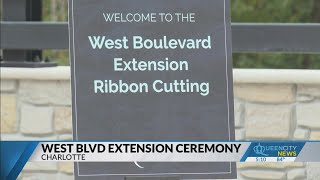 Ribbon cutting ceremony held for the new West Boulevard extension