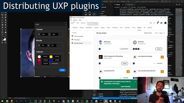Distributing UXP plugins