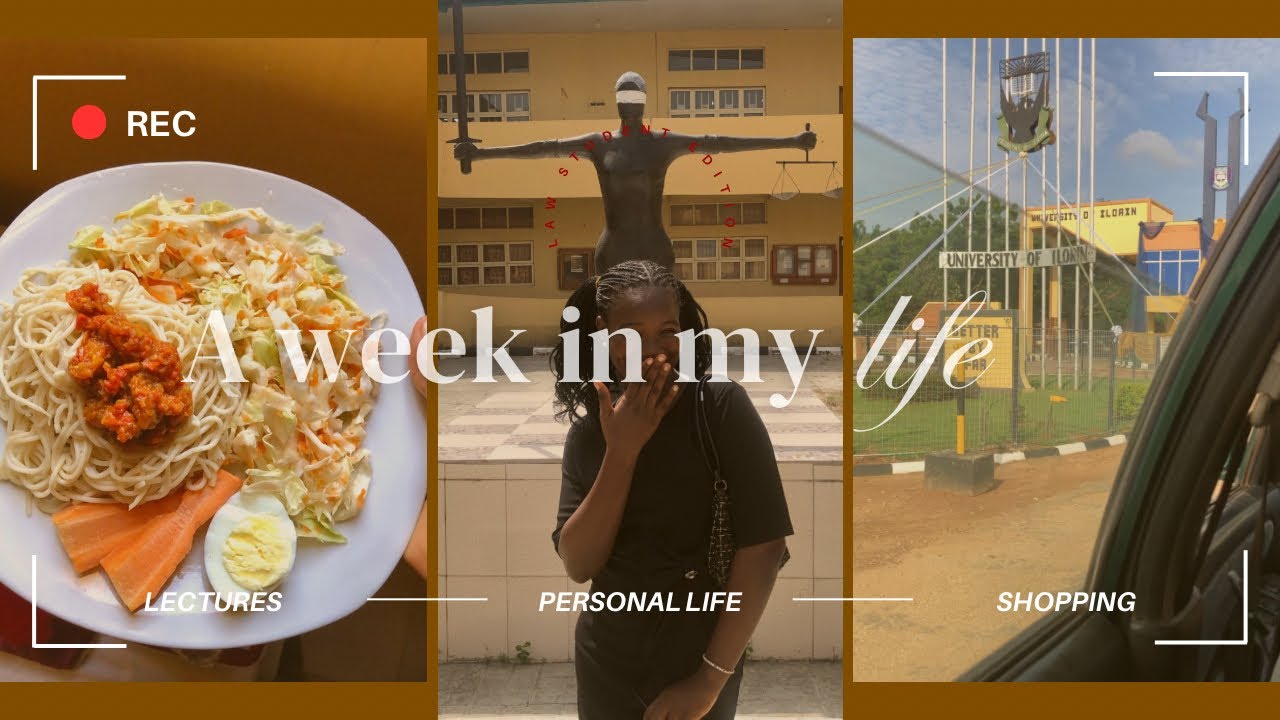 LAW STUDENT CHRONICLES: A Week in my Life: Unilorin Edition  #unilorin #lawstudent #christmas #uni