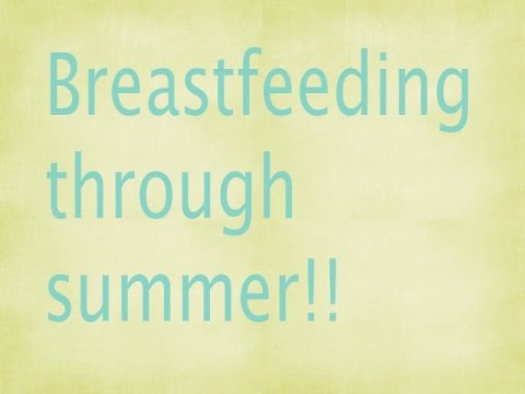 Breastfeeding through summer | Vlogmas: Day 8 | The Barefoot Mumma