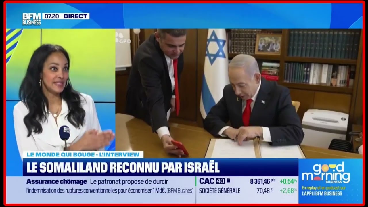 Французские телеканалы обсуждали важность признания Сомалиленда.