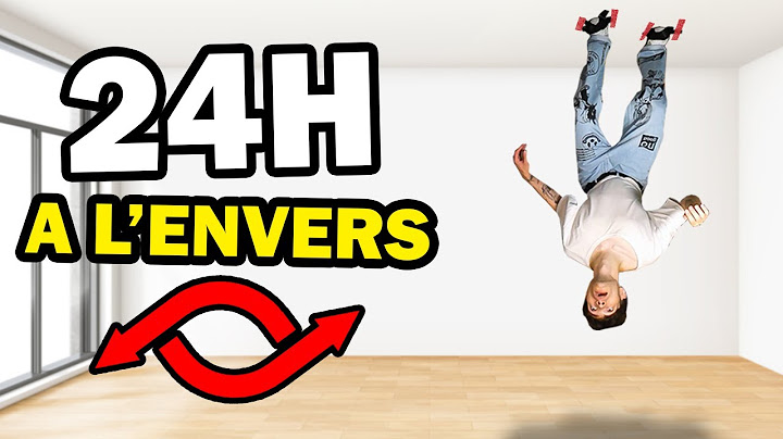 VIVRE 24H A L'ENVERS ! (le défi le plus stupide)