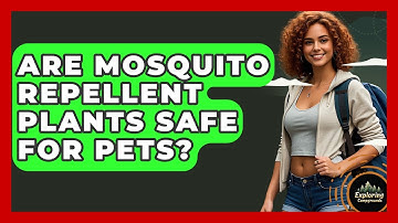 Are Mosquito Repellent Plants Safe For Pets? - Exploring Campgrounds