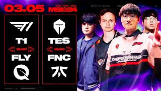 T1 vs FLY (BO3) | TES vs FNC (BO3) | MSI 2024 - VÒNG KHỞI ĐỘNG | 03.05.2024 screenshot 4