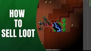 Tibiara - how to sell loot
