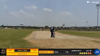 Gujarat vs Jammu Warriors live cricket match | G.P.L Soft Tennis Ball Tournament  live - Silver Hill screenshot 1