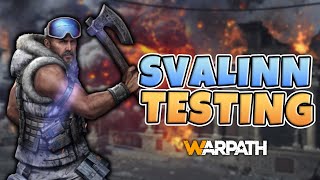 Warpath - Early Svalinn Testing + Results