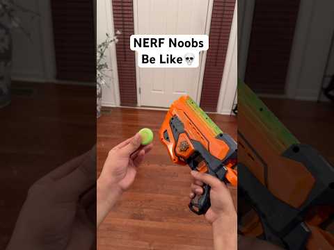 NERF Noobs Be Like… 💀 #shorts