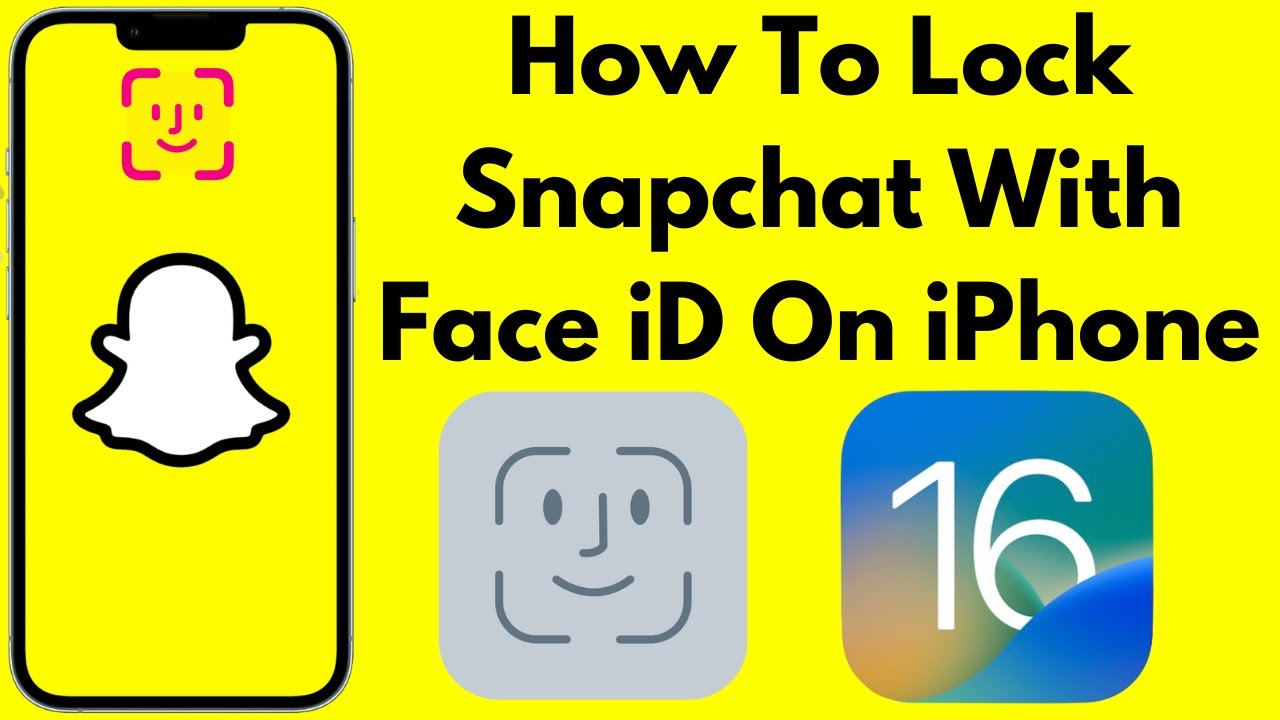 How To Lock Snapchat With Face Id On Iphone 14, 14 Pro, 13, 12, 11 Pro -  Youtube