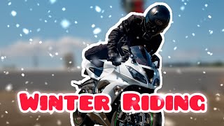 The GOOD And BAD Of Riding Motorcycles in Winter!