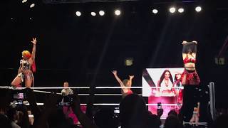 Riott Squad, Ember Moon, THE BELLA TWINS RETURN Entrances | WWE Live Rochester | 8/26/2018