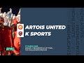 Highlights artois united v k sports