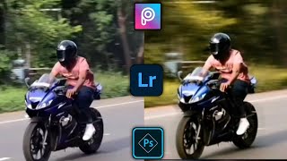 Moving bike photo editing || Mobile phone photo editing #picsart screenshot 5
