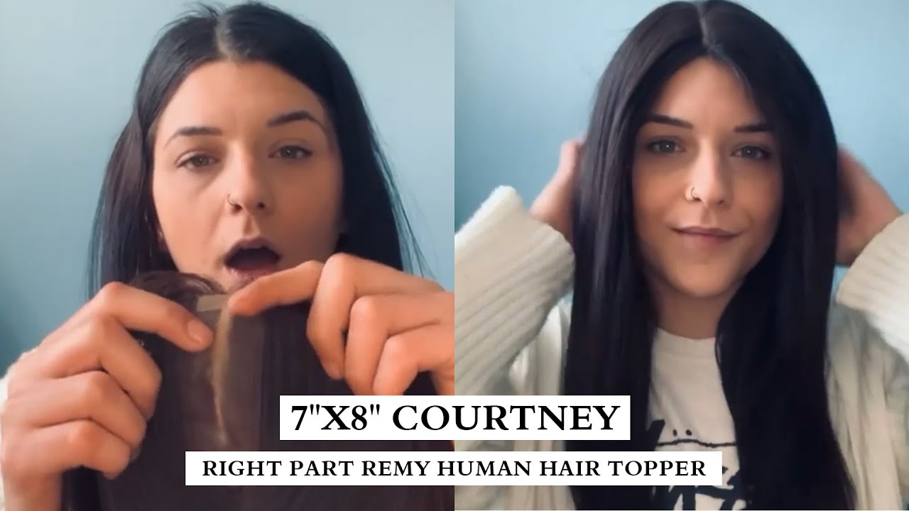 Hair Topper Review | Courtney Topper From UniWigs | Affordable and Convenient