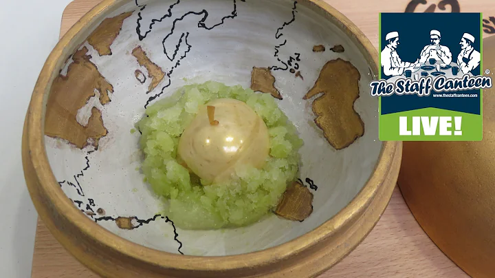 Adam Reid creates his Golden Empire dessert from G...