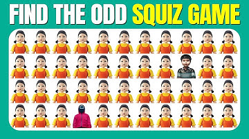 Find the ODD One Out - Squid Game 2 🦑🎮🕹 | 30 Levels | Easy, Medium, Hard | #viralvideo #trending
