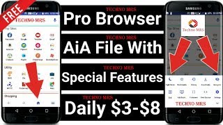 Professional Browser AIA || FREE AIA || With Proof  by Techno MRS
