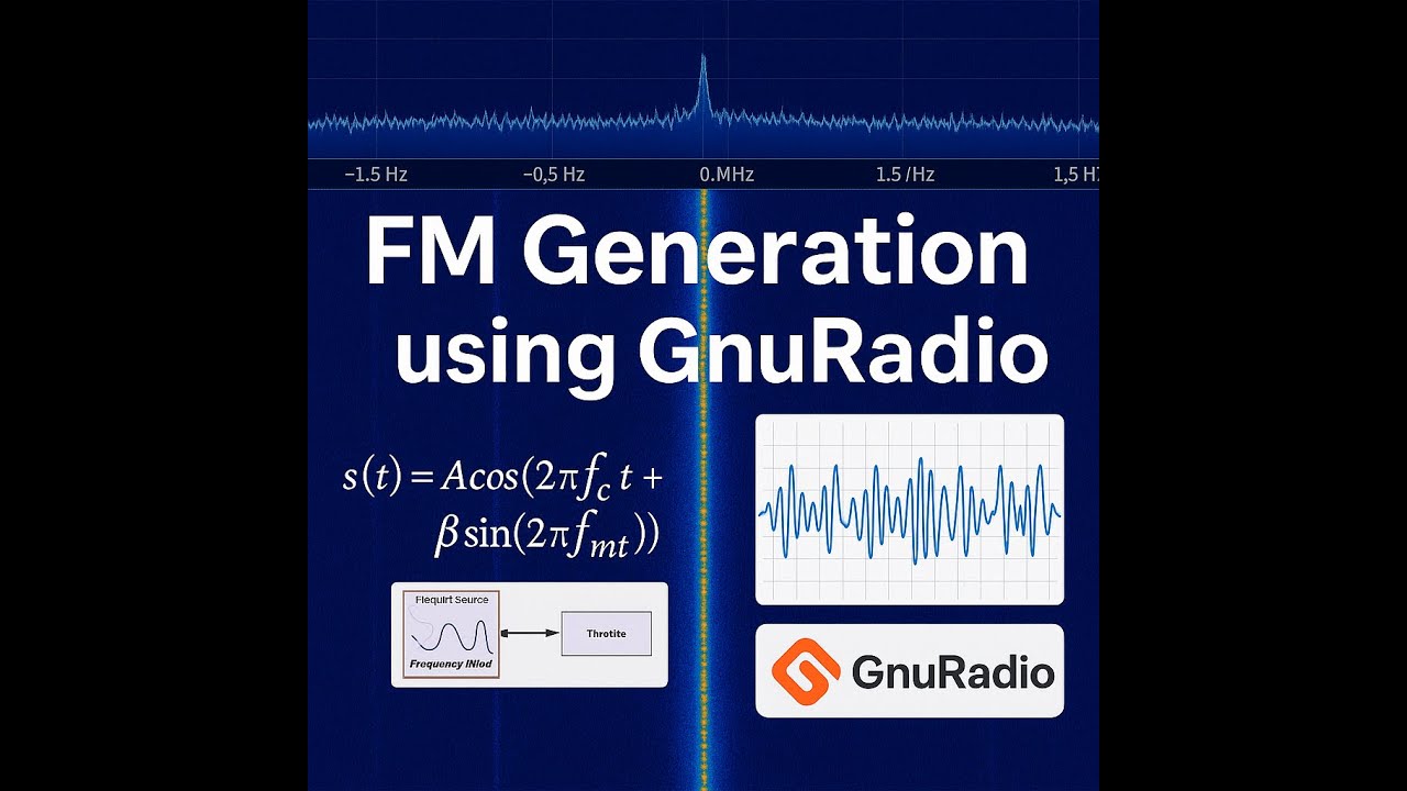 GnuRadio Tutorial | FM Modulation using GnuRadio Companion - YouTube