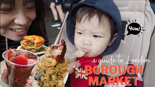 LARGEST & OLDEST MARKET in England 🇬🇧- Market Mukbang at 100 years of history of food… 👴🏻🍏
