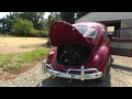 Classic VW BuGs Road Trip Barn Find All Original 1965 Ruby Red Beetle