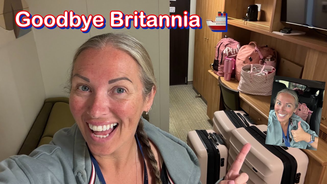 My final cruise on Britannia - I'm going home!