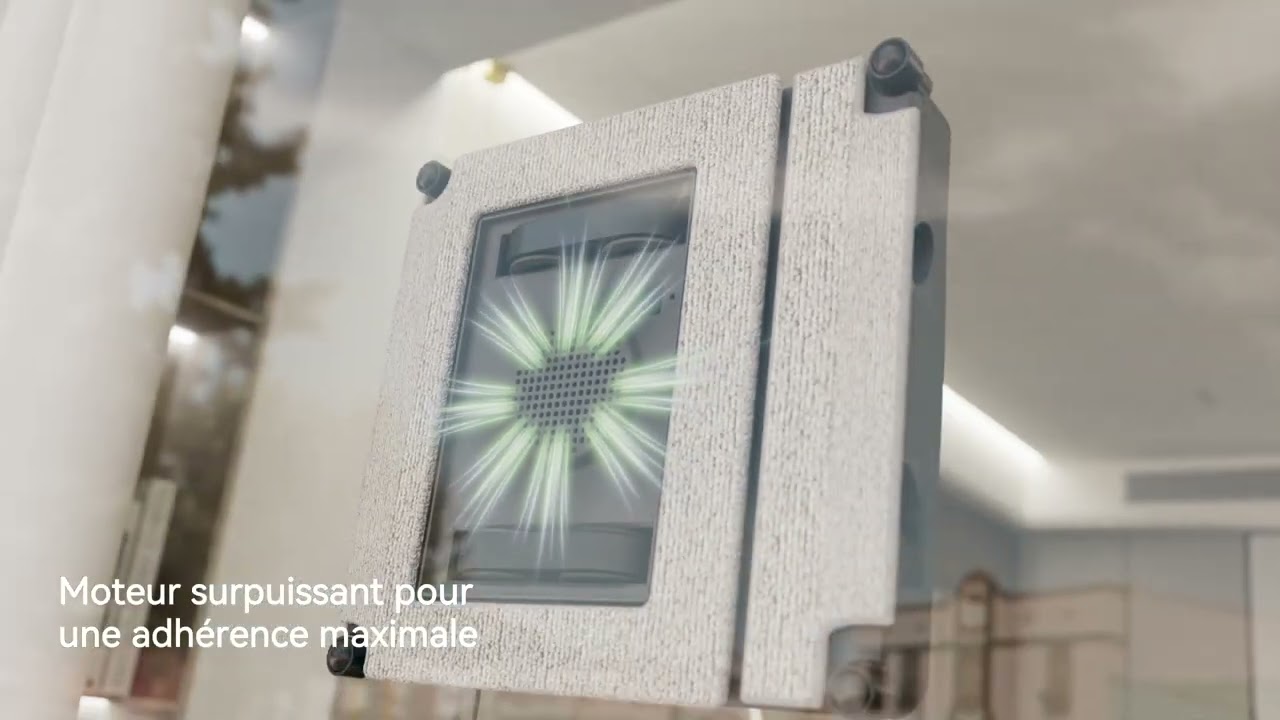 Robot Lave-vitres eziclean® Windobot S10 Vibra et S12 VibraMax