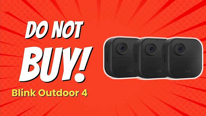 DON'T BUY Blink Outdoor 4 BEFORE WATCHING THIS! 🚫📷 (5 Shocking Reasons)